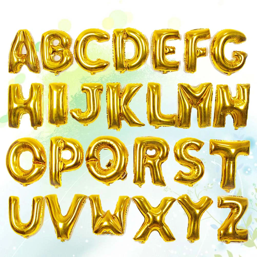 Balloons Letter Balloon Alphabet Letters A Party Birthday Helium Wedding Z Gold Happy Anniversary Inch Decorations Set Custom
Balloons Letter Balloon Alphabet Letters A Party Birthday Helium Wedding Z Gold Happy Anniversary Inch Decorations Set Custom