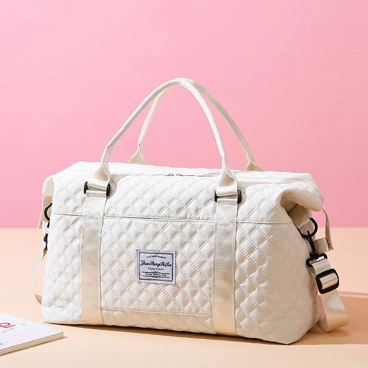 New Women's Travel Bag Wet and Dry Separation Fitness Bag Large Capacity Yoga Bag Waterproof Fabric Sports Handbag
New Women's Travel Bag Wet and Dry Separation Fitness Bag Large Capacity Yoga Bag Waterproof Fabric Sports Handbag