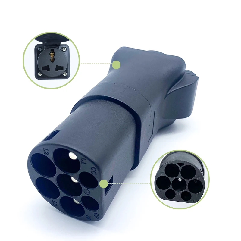 Тип 2 штекер Портативный 220 В штекер к разъему Schuko EV зарядный адаптер для EV зарядное устройство EV разъем
Тип 2 штекер Портативный 220 В штекер к разъему Schuko EV зарядный адаптер для EV зарядное устройство EV разъем