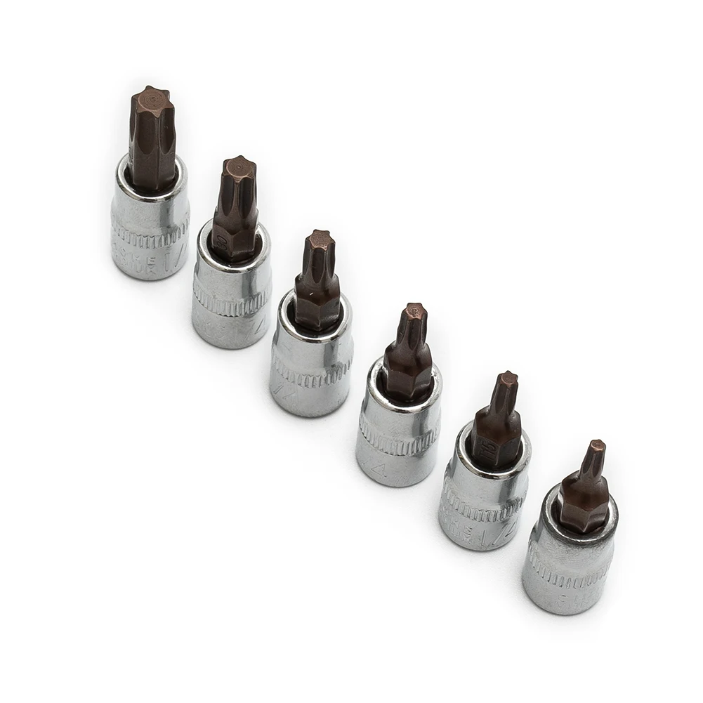 Hand Tool Socket Wrenches Hex Torx Screwdriver Bit Set Chrome Vanadium Steel Drive For Factory Repair Shop Home Repair Work 6pcs
Hand Tool Socket Wrenches Hex Torx Screwdriver Bit Set Chrome Vanadium Steel Drive For Factory Repair Shop Home Repair Work 6pcs