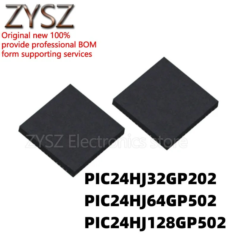 1PCS PIC24HJ32GP202-I/MM 24HJ64GP502 24HJ128GP502 E/MM T QFN28 
1PCS PIC24HJ32GP202-I/MM 24HJ64GP502 24HJ128GP502 E/MM T QFN28