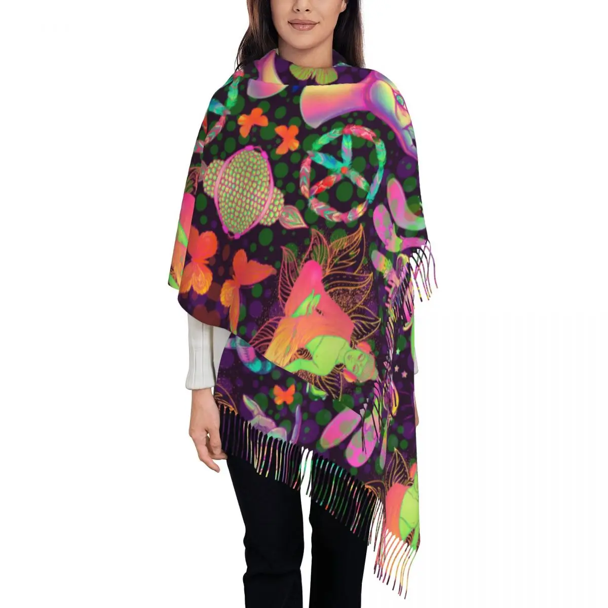 Trippy Mushrooms Peace Buddha Shawls and Wraps for Evening Dresses Womens Shawls Wraps Dressy Shawls and Wraps for Evening Wear
Trippy Mushrooms Peace Buddha Shawls and Wraps for Evening Dresses Womens Shawls Wraps Dressy Shawls and Wraps for Evening Wear