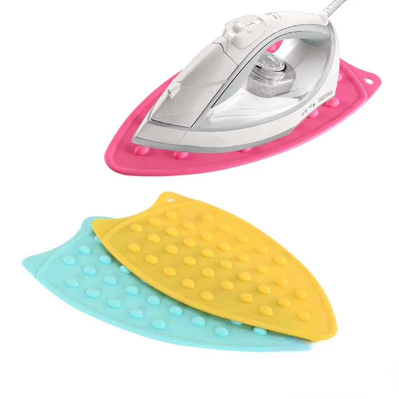 1PC Silicone Waterproof Iron Hot Protection Rest Pad Mat Safe Surface Iron Stand Mat Rest Ironing Pad Colorful Insulation Boards 
1PC Silicone Waterproof Iron Hot Protection Rest Pad Mat Safe Surface Iron Stand Mat Rest Ironing Pad Colorful Insulation Boards
