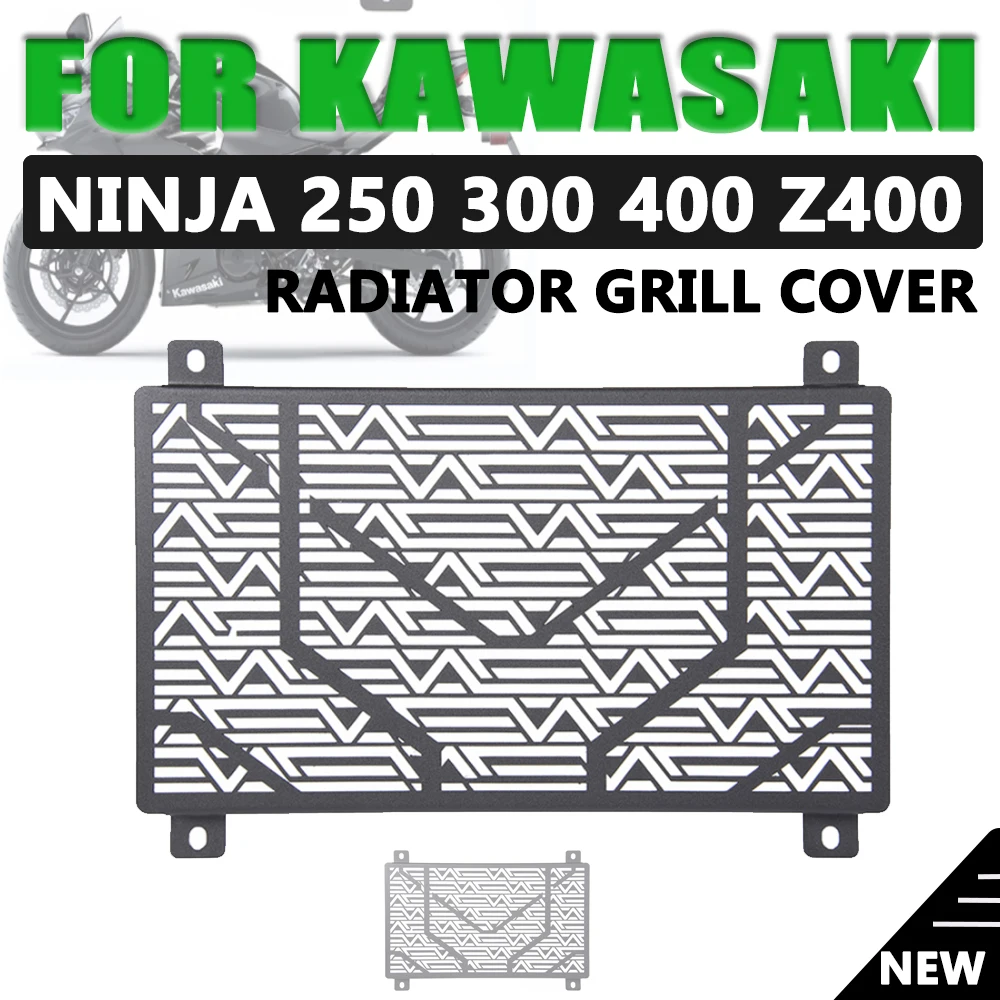For Kawasaki Ninja 400 NINJA 250 NINJA 300 Z400 2018 2019 2020 Motorcycle Radiator Grille Guard Protector Grill Protective Cover
For Kawasaki Ninja 400 NINJA 250 NINJA 300 Z400 2018 2019 2020 Motorcycle Radiator Grille Guard Protector Grill Protective Cover