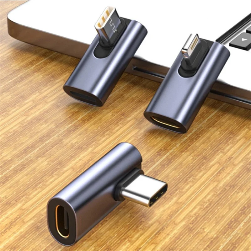 Phone Charging Cable Adapter Plug-and-Play 90-degree Elbow Data Line Converter High Speed Transmission for iPhone/iPad/iPod
Phone Charging Cable Adapter Plug-and-Play 90-degree Elbow Data Line Converter High Speed Transmission for iPhone/iPad/iPod