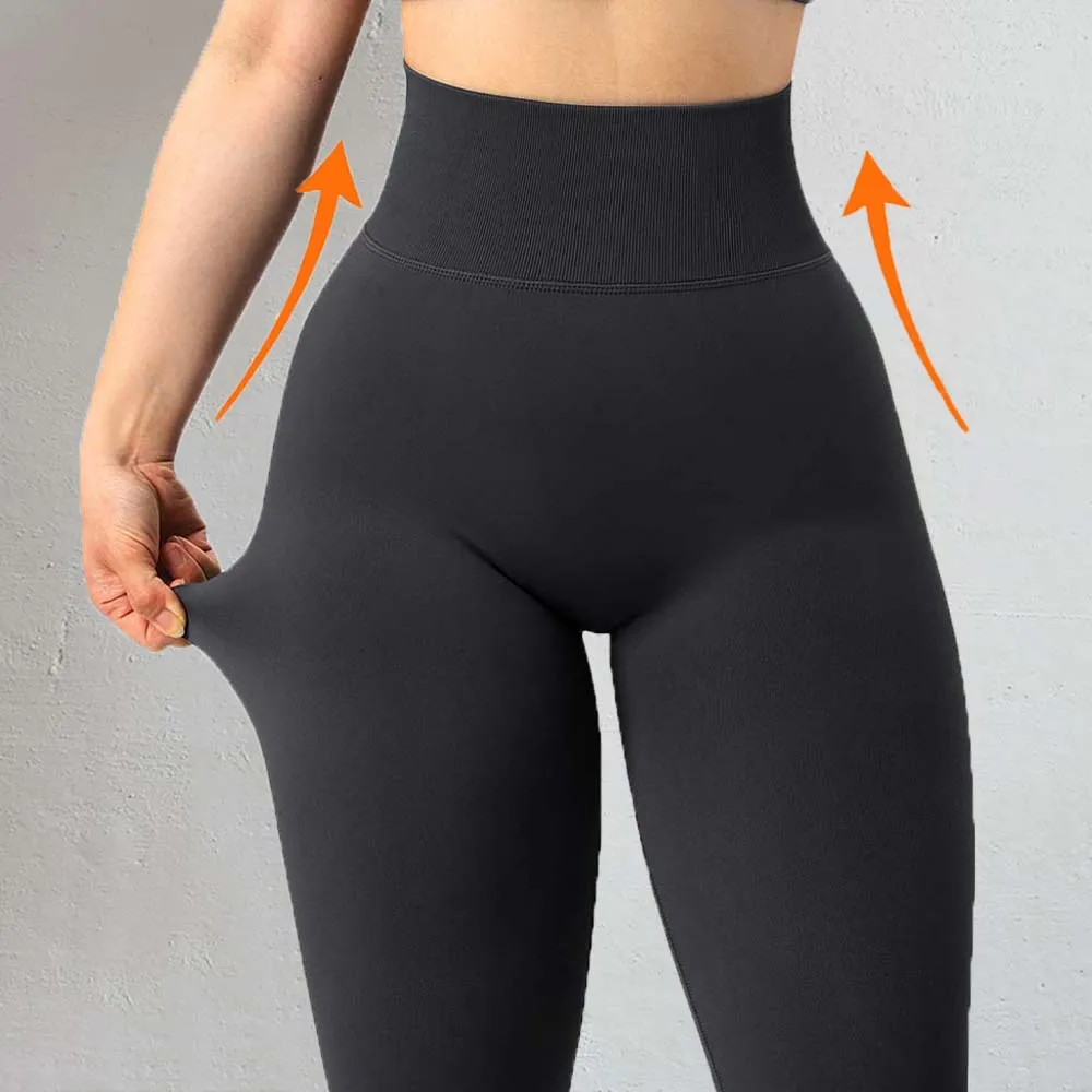 

Women Leggings for Fitness Yoga Pants Seamless Sport Tights Scrunch Butt Legging Pantalones de Mujer shark gym clothing