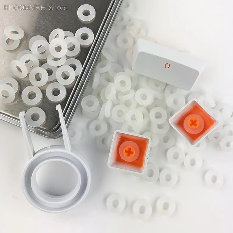 120pcs Keycaps O Ring Seal Sound Dampeners For Merchanical Keyboard MX Switch Mechanical Keyboard Keycaps Special Silent Ring
120pcs Keycaps O Ring Seal Sound Dampeners For Merchanical Keyboard MX Switch Mechanical Keyboard Keycaps Special Silent Ring