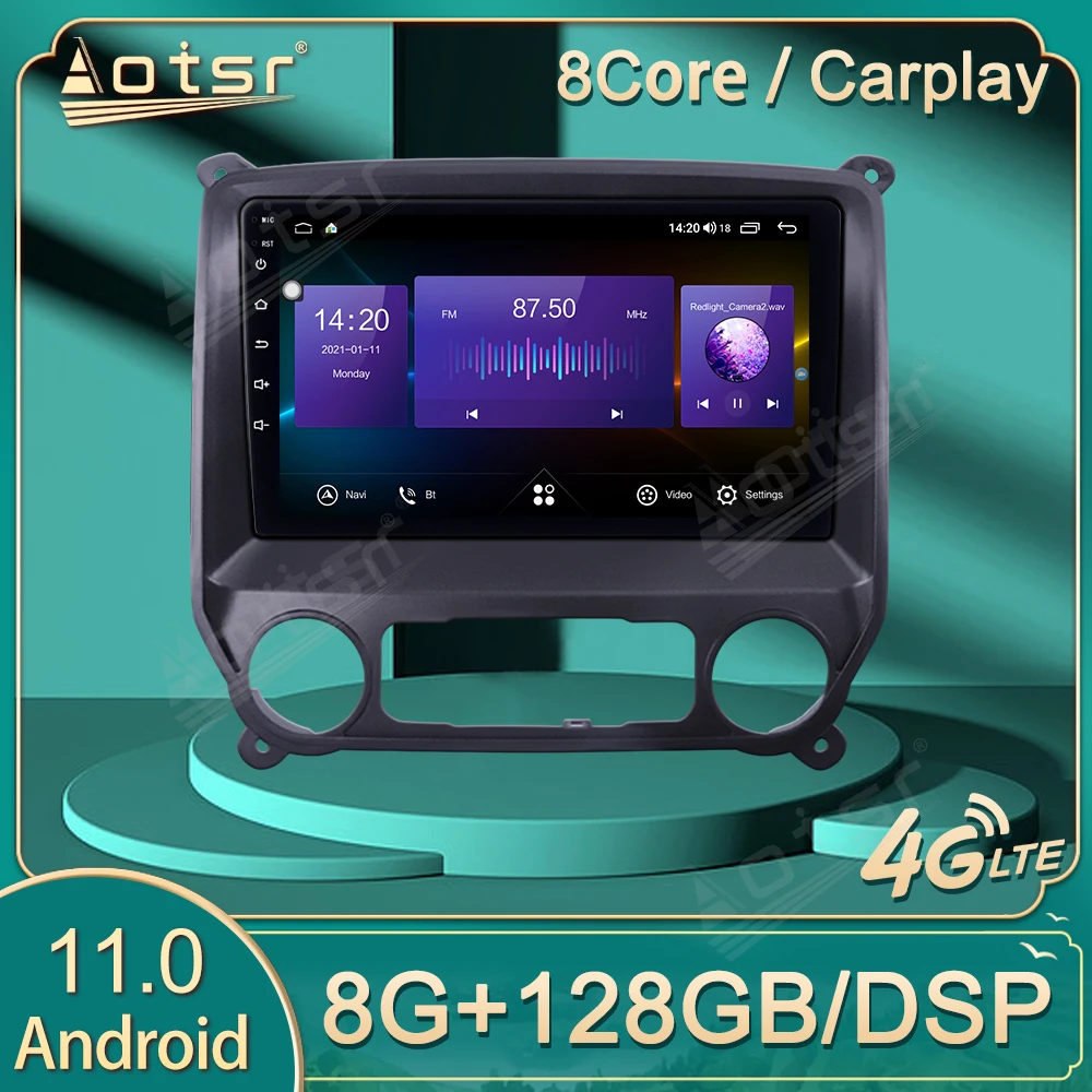 Авторадио радио Android 11 для Chevrolet Silverado GMC Sierra VIA Vtrux Truck 2014 2015 2016 2017 2018 GPS Navi Player Head Unit
Авторадио радио Android 11 для Chevrolet Silverado GMC Sierra VIA Vtrux Truck 2014 2015 2016 2017 2018 GPS Navi Player Head Unit