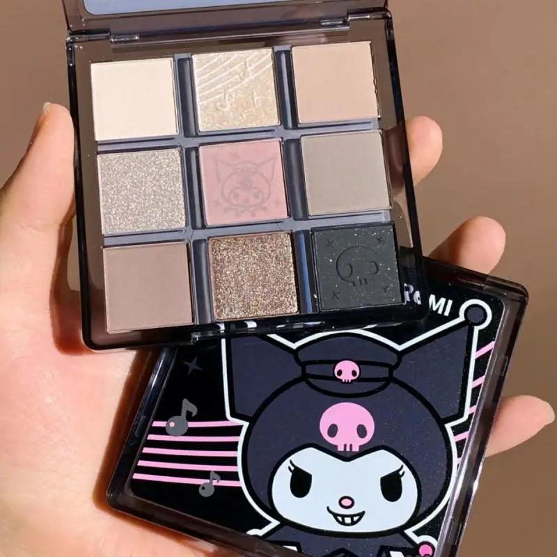 Cartoon Sanrioed Anime My Melody Kuromi Eyeshadow Palette Ins Kawaii Beauty Makeup Nine-Color Eyeshadow Palette Holiday Gifts
Cartoon Sanrioed Anime My Melody Kuromi Eyeshadow Palette Ins Kawaii Beauty Makeup Nine-Color Eyeshadow Palette Holiday Gifts