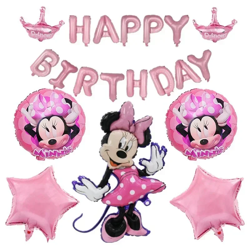 Disney Mickey Minnie Theme Happy Birthday Letter Balloon Package Pink Blue 
Disney Mickey Minnie Theme Happy Birthday Letter Balloon Package Pink Blue