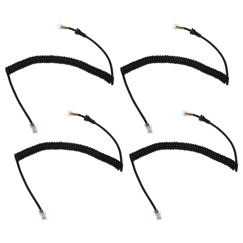 New 4X Replacement Microphones Mic Cable Cord Wire For Yaesu MH-48A6J FT-7800 FT-8800 FT-8900 FT-7100M FT-2800M FT-8900R
New 4X Replacement Microphones Mic Cable Cord Wire For Yaesu MH-48A6J FT-7800 FT-8800 FT-8900 FT-7100M FT-2800M FT-8900R