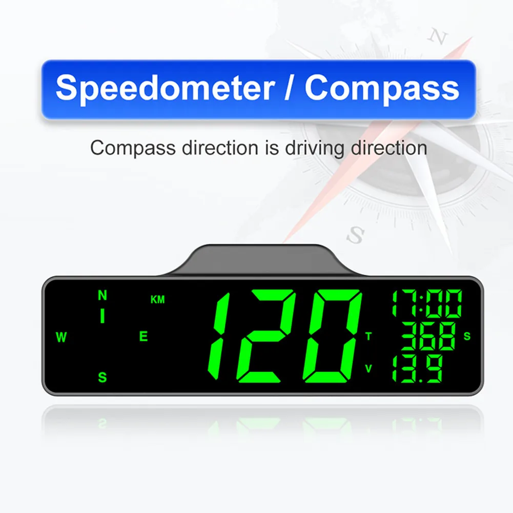 1 Set GPS Speedometer GPS Speedometer -30 To 80 Degree DC 12-24V GPS Speedometer Overspeed Alarm Odometer C3060
1 Set GPS Speedometer GPS Speedometer -30 To 80 Degree DC 12-24V GPS Speedometer Overspeed Alarm Odometer C3060