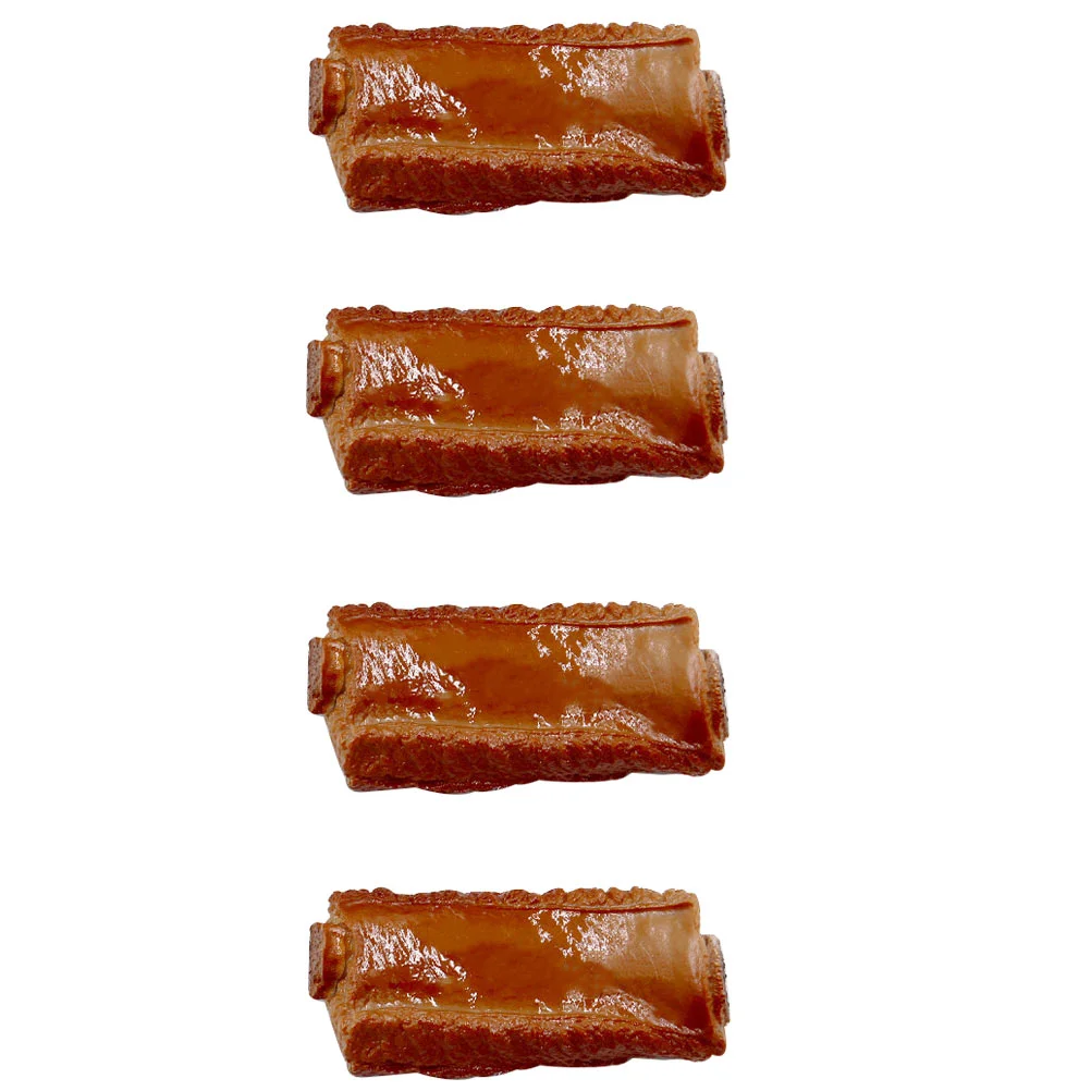 4pcs Faux Kitchen Kitchen Pretend Play Small Ornament Plastic Pork Chop Faux Meat Model
4pcs Faux Kitchen Kitchen Pretend Play Small Ornament Plastic Pork Chop Faux Meat Model
