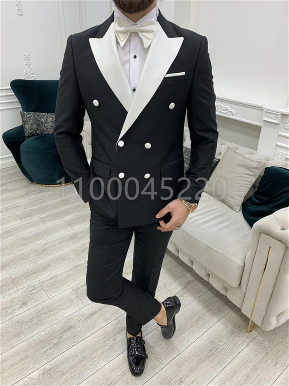 2022 New Men Suit White Lapel Suit Male Wedding Groom Slim Fit Standard Size Blazer Set Tuxedo(Jacket+Pant)
2022 New Men Suit White Lapel Suit Male Wedding Groom Slim Fit Standard Size Blazer Set Tuxedo(Jacket+Pant)