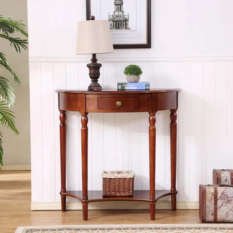 Japanese Round Side Table Coffee Simple Vintage Storage Cabinet Wood Arcade Tall Luxury Recibidor Entrada Mueble Home Furniture
Japanese Round Side Table Coffee Simple Vintage Storage Cabinet Wood Arcade Tall Luxury Recibidor Entrada Mueble Home Furniture