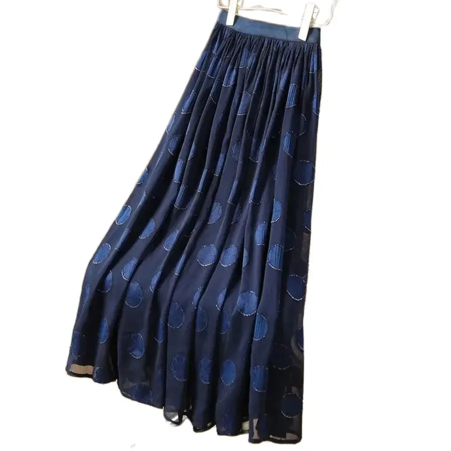 2023 New Summer Skirts For Women's Clothing Elegant Mid length High Waist Wave Dot A-line Large Size Skirt AC875
2023 New Summer Skirts For Women's Clothing Elegant Mid length High Waist Wave Dot A-line Large Size Skirt AC875