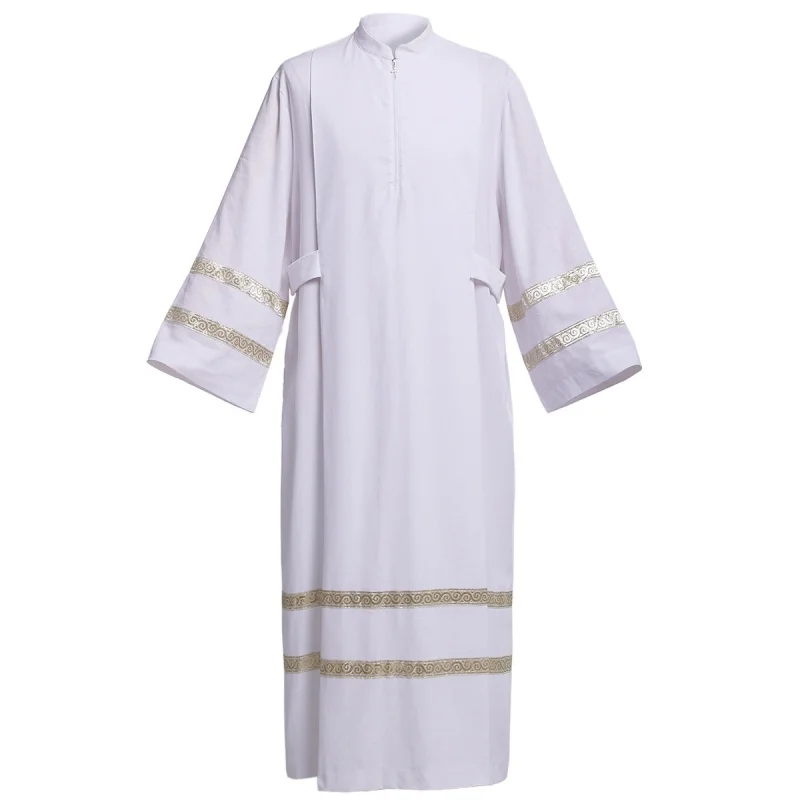 Middle East Arab Christian Catholic Priests cospaly Clergy Robes Priest Saints Halloween White Clothing Robes costume
Middle East Arab Christian Catholic Priests cospaly Clergy Robes Priest Saints Halloween White Clothing Robes costume
