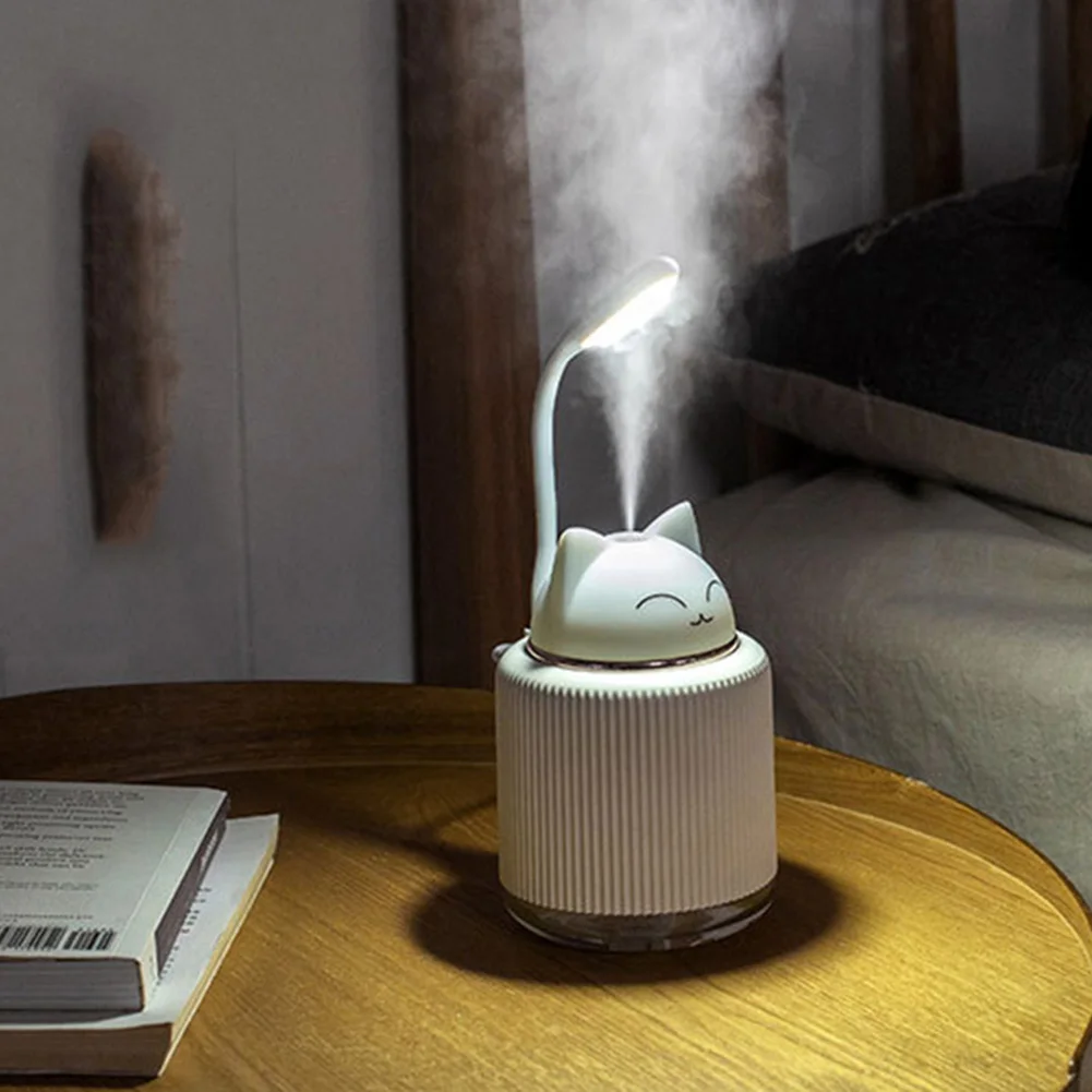 300ml Large Capacity Home Car Cute Cats Air Humidifier USB Mist Diffuser Essential Oil Diffuser For Home Car
300ml Large Capacity Home Car Cute Cats Air Humidifier USB Mist Diffuser Essential Oil Diffuser For Home Car