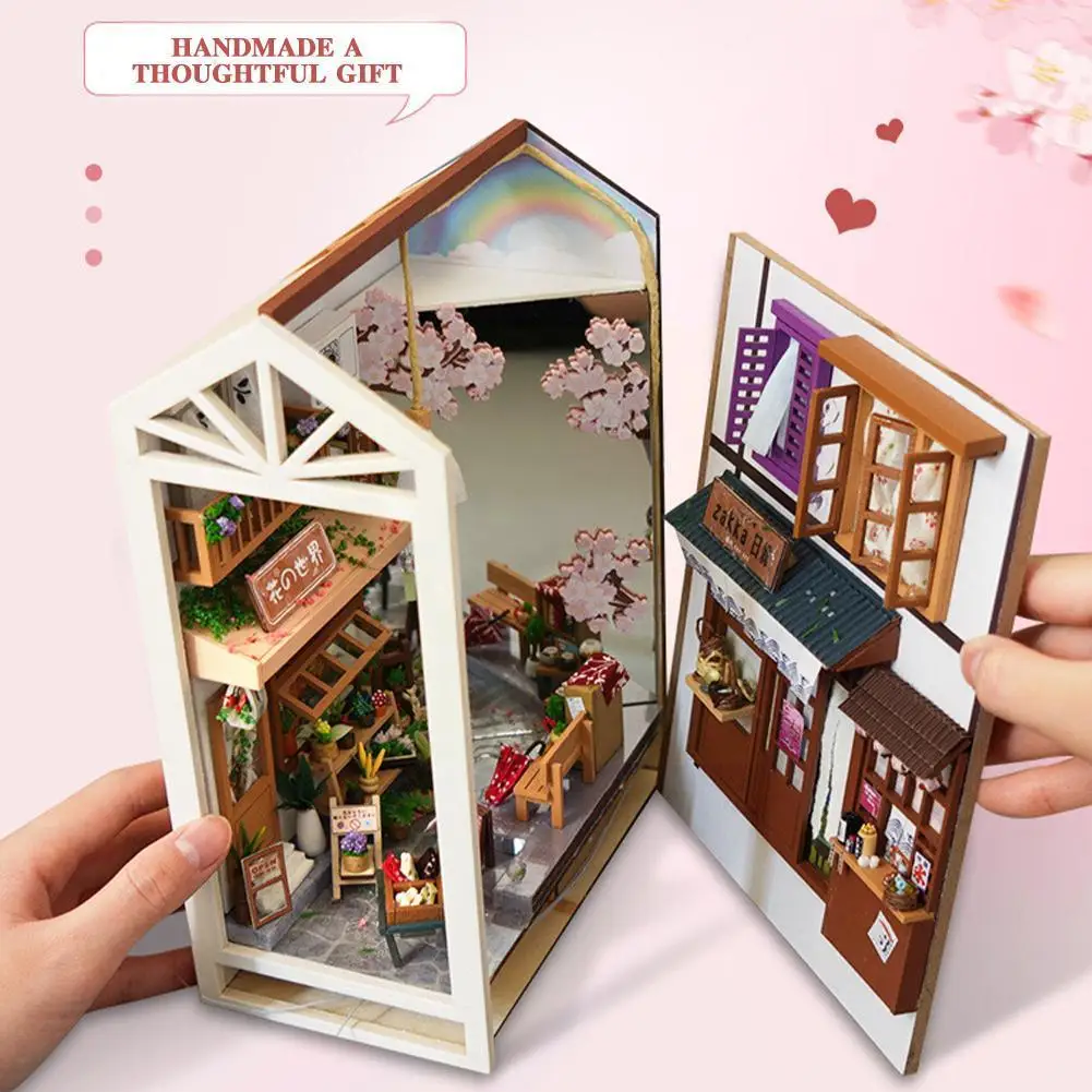 Diy Wooden Book Nook Shelf Insert Kit Miniature Street Craft Bookends Handmade Scene Aldults Gifts Japanese After Bookshelf E7H8
Diy Wooden Book Nook Shelf Insert Kit Miniature Street Craft Bookends Handmade Scene Aldults Gifts Japanese After Bookshelf E7H8