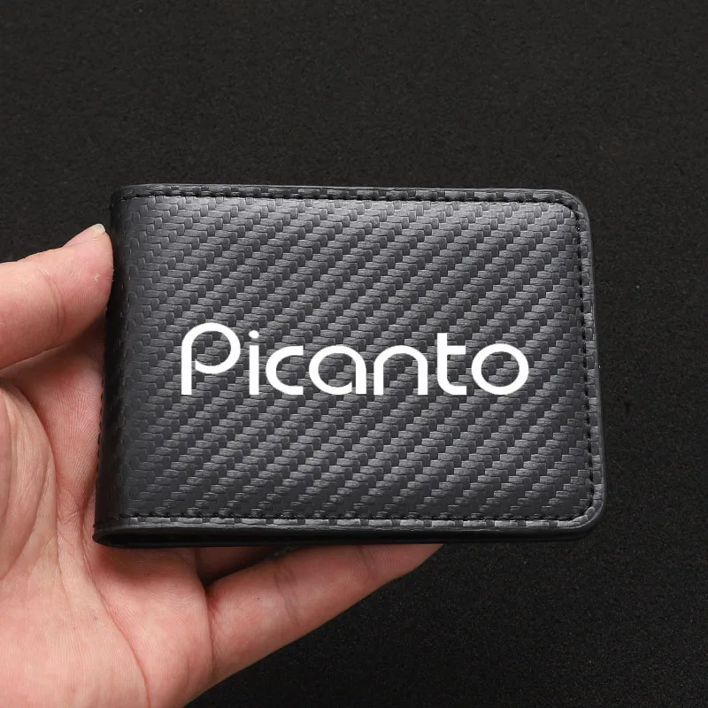 New Carbon Fiber Auto Driver License Bag ID Card Holder For Kia Picanto Accessories
New Carbon Fiber Auto Driver License Bag ID Card Holder For Kia Picanto Accessories