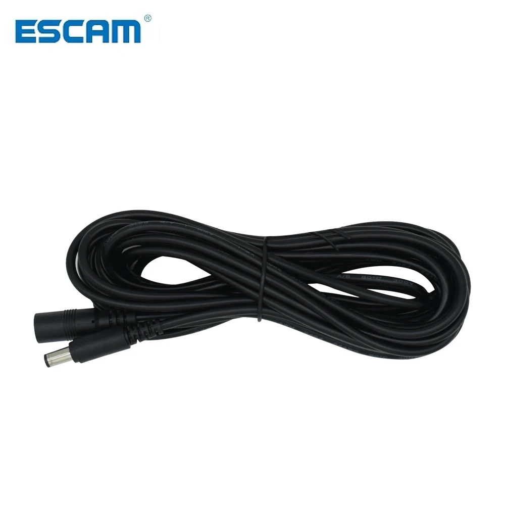 New DC12V Power Extension Cable Male To Female2.5*6mm Connector For CCTV Security Camera Security Black 5M 10m 15m Power cable
New DC12V Power Extension Cable Male To Female2.5*6mm Connector For CCTV Security Camera Security Black 5M 10m 15m Power cable