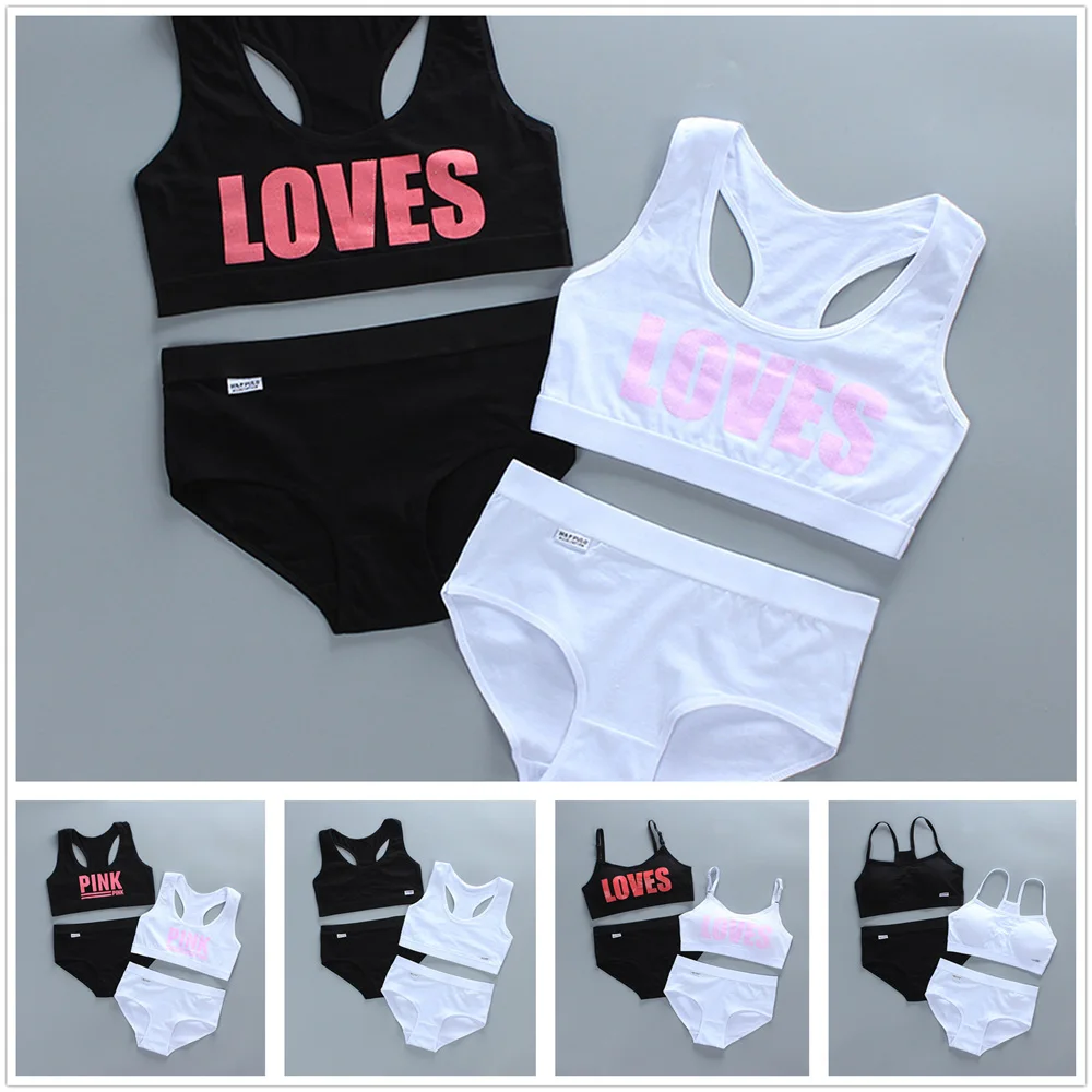Teen Bra and Panties Sets 8-14Y Teenage Clothes Teenager Sport Underwear Training Bra Brief for Girls 10 Sport Padded Topic 12
Teen Bra and Panties Sets 8-14Y Teenage Clothes Teenager Sport Underwear Training Bra Brief for Girls 10 Sport Padded Topic 12