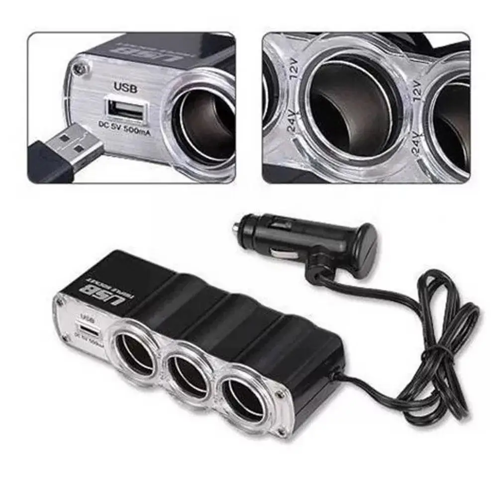 12/24V Car Cigar Lighter General Purpose Vehicle 1/3 Cigar Lighter Car Cigar Lighter For Mobile Phone Game H4C8
12/24V Car Cigar Lighter General Purpose Vehicle 1/3 Cigar Lighter Car Cigar Lighter For Mobile Phone Game H4C8