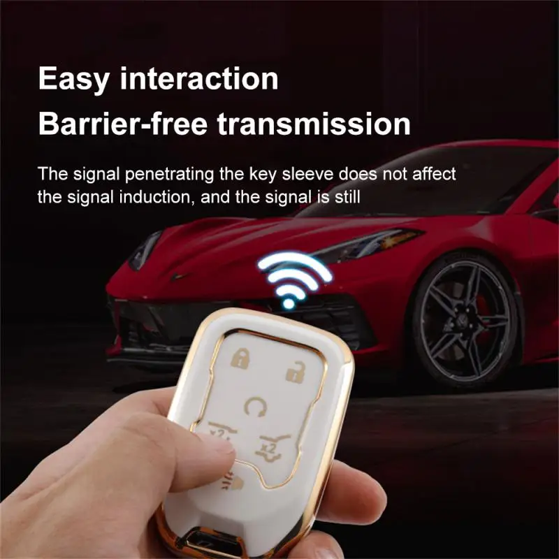 For Chevy Key Case Cover Holder Keychain Durable Key Cover 360 Degree Protection 5 Buttons Key Fob Smart Key Protector Simple
For Chevy Key Case Cover Holder Keychain Durable Key Cover 360 Degree Protection 5 Buttons Key Fob Smart Key Protector Simple