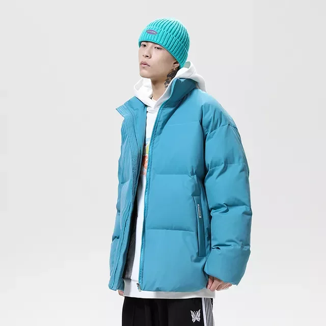 2022NEW Jacket Men Parkas Thicken Warm Coat Streetwear Solid Color Men's Stand Collar Warm Thick Jacket Windproof Padded Coa
2022NEW Jacket Men Parkas Thicken Warm Coat Streetwear Solid Color Men's Stand Collar Warm Thick Jacket Windproof Padded Coa