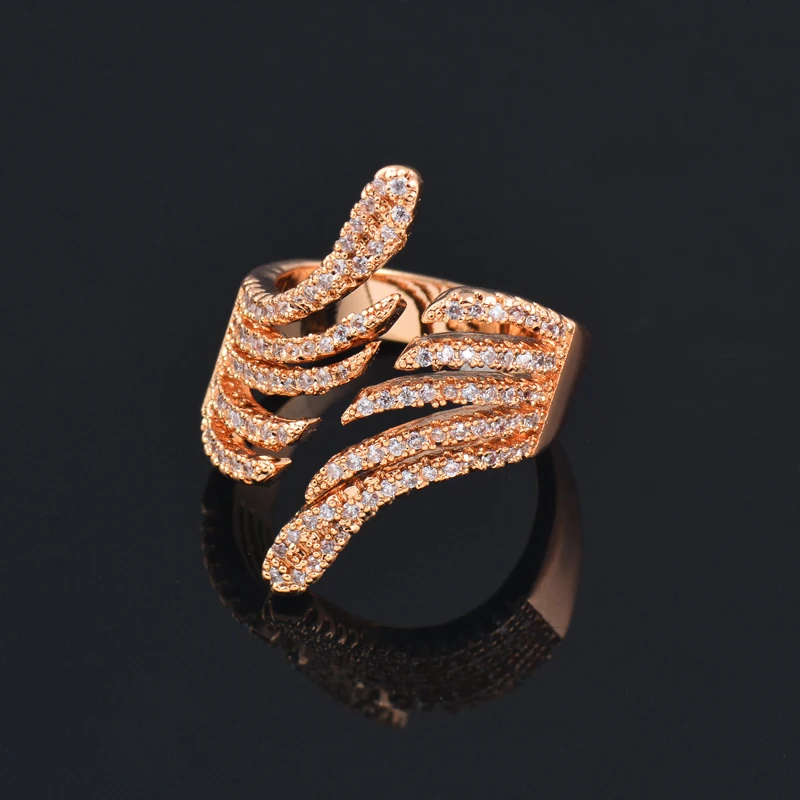SINLEERY Classic Wings Rings For Women Adjustable Size Rose Gold Silver Color Ring Pink White Cubic Zirconia jewelry 2022 SSP
SINLEERY Classic Wings Rings For Women Adjustable Size Rose Gold Silver Color Ring Pink White Cubic Zirconia jewelry 2022 SSP