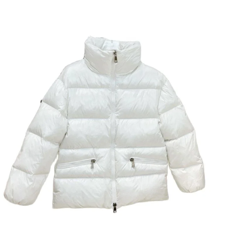 Autumn and winter Couple's money Stand collar Down Y2K Casual jacket Back Bread suit loose Solid color Warm coat
Autumn and winter Couple's money Stand collar Down Y2K Casual jacket Back Bread suit loose Solid color Warm coat