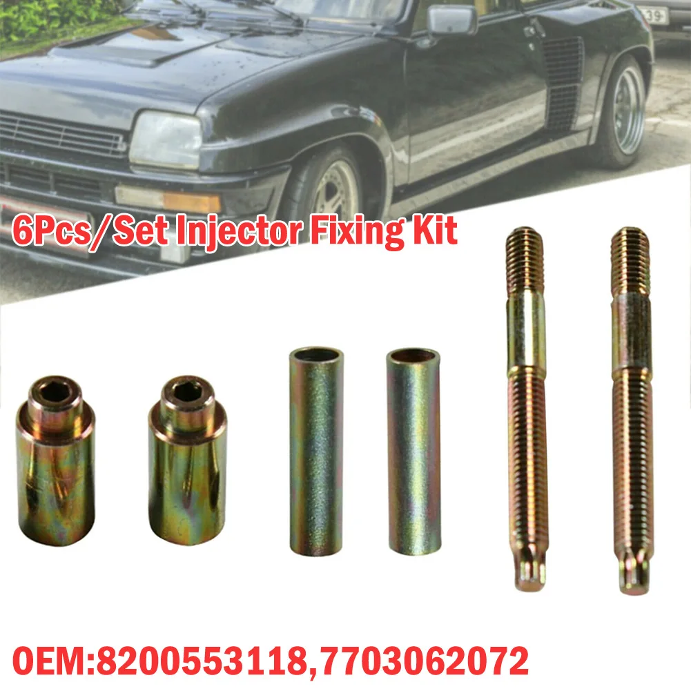 1 X 6Pcs/Set Car Injector Fixing Kit 8200553118 7703062072 Replacement For Renault For Nissan Vauxhall High Quality
1 X 6Pcs/Set Car Injector Fixing Kit 8200553118 7703062072 Replacement For Renault For Nissan Vauxhall High Quality