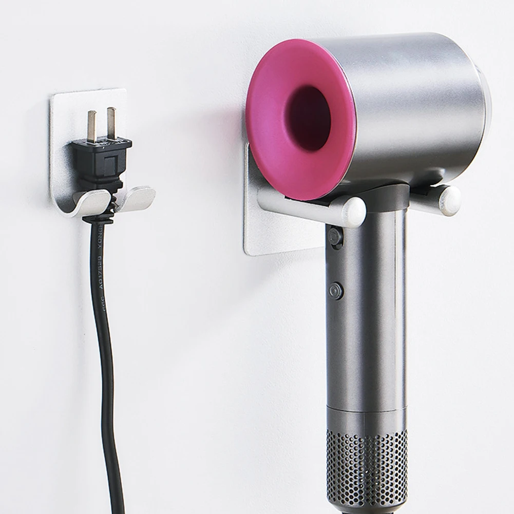 Hair Dryer Holder Rack Free Punch Wall Mount Bracket Stand For Dyson Hairdryer Hanger Storage Rack Bathroom Organizer
Hair Dryer Holder Rack Free Punch Wall Mount Bracket Stand For Dyson Hairdryer Hanger Storage Rack Bathroom Organizer