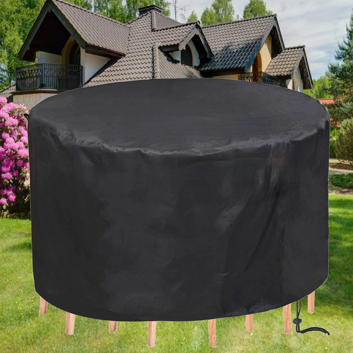 Garden Furniture Cover Round Outdoor Garden Table Cover Patio Furniture Cover Waterproof Heavy Duty 210D Oxford Protection Wind
Garden Furniture Cover Round Outdoor Garden Table Cover Patio Furniture Cover Waterproof Heavy Duty 210D Oxford Protection Wind
