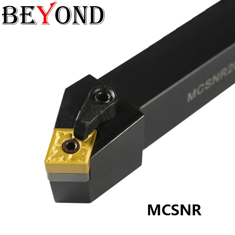 BEYOND MCSNR 3232 MCSNR3232P19 MCSNR3232P16 MCSNR3232P12 External Turning Tool Holder Carbide Insert CNMG Lathe Cutter Bar
BEYOND MCSNR 3232 MCSNR3232P19 MCSNR3232P16 MCSNR3232P12 External Turning Tool Holder Carbide Insert CNMG Lathe Cutter Bar