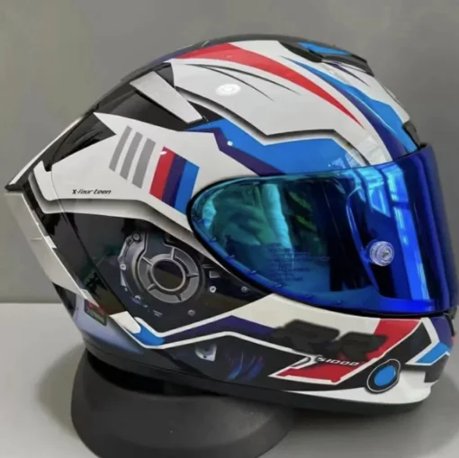Полностью закрывающий лицо гоночный мотоцикл X-spirit 3 SHOEIX14 X-14Helmet Профессиональный синий шлем Casco De Motocicleta мотоциклетное оборудование
Полностью закрывающий лицо гоночный мотоцикл X-spirit 3 SHOEIX14 X-14Helmet Профессиональный синий шлем Casco De Motocicleta мотоциклетное оборудование