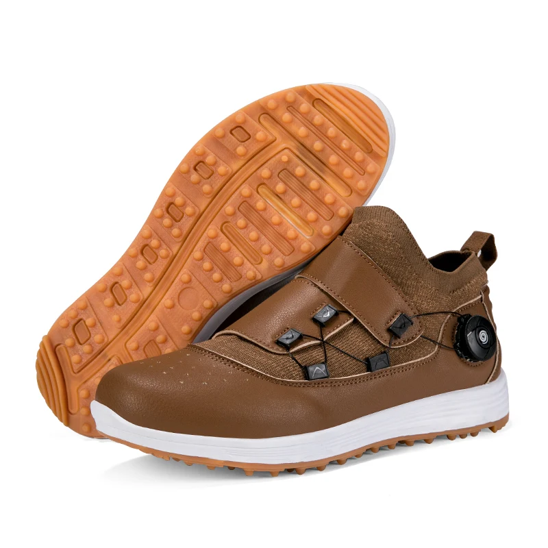 New Men's/women's Golf Shoes Professional Golf Shoelaces Lawn Shoes Large Leather Handcrafted Shoes Sizes 36-46
New Men's/women's Golf Shoes Professional Golf Shoelaces Lawn Shoes Large Leather Handcrafted Shoes Sizes 36-46