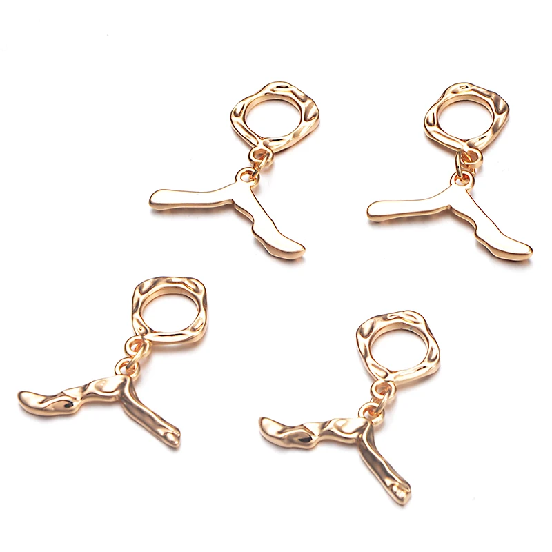 3Pc/Pack Metal OT Screw Clasps 18k Gold Plated Brass Toggle Clasp Connector For Bracelet Necklace Making Jewelry Findings
3Pc/Pack Metal OT Screw Clasps 18k Gold Plated Brass Toggle Clasp Connector For Bracelet Necklace Making Jewelry Findings
