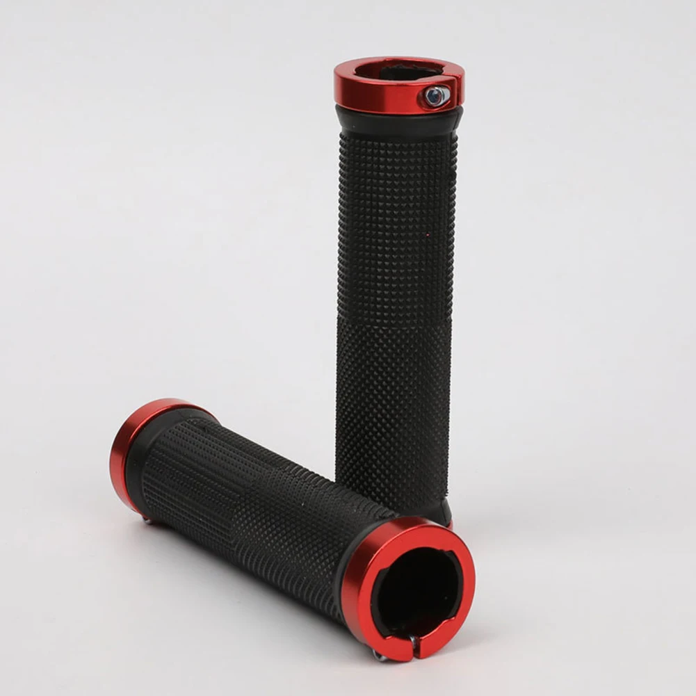Mountain Bike Round Grips Aluminum Ring Locking Grip Cycling Gear Accessories Soft Rubber Shockproof Anti-Slip Handlebar Cover
Mountain Bike Round Grips Aluminum Ring Locking Grip Cycling Gear Accessories Soft Rubber Shockproof Anti-Slip Handlebar Cover