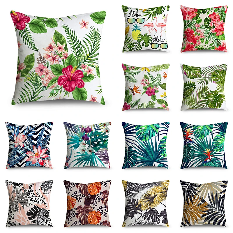 Plant Pattern Cushion Cover Flower Pillowcase Sofa Car Decoration Short Velvet Decoration Chair Pillow Covers 45cm*45cm
Plant Pattern Cushion Cover Flower Pillowcase Sofa Car Decoration Short Velvet Decoration Chair Pillow Covers 45cm*45cm