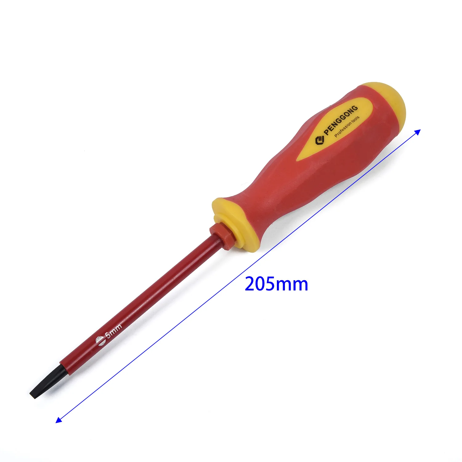 7pcs Screwdriver Electrician's Insulated Electrical Dual Head Hand Screwdriver Tool Set SL3mm / 4mm / 5mm / 6mm Screwdriver
7pcs Screwdriver Electrician's Insulated Electrical Dual Head Hand Screwdriver Tool Set SL3mm / 4mm / 5mm / 6mm Screwdriver