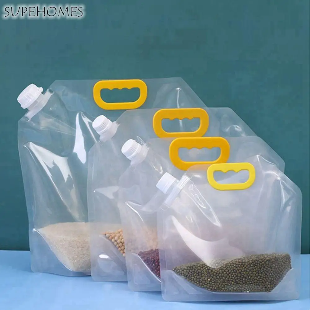 Thickened Moisture-Proof Insect-Proof Smell Proof Resealable Kitchen Storage Bag Sealed Bag Grain Bag Kitchen Accessories
Thickened Moisture-Proof Insect-Proof Smell Proof Resealable Kitchen Storage Bag Sealed Bag Grain Bag Kitchen Accessories