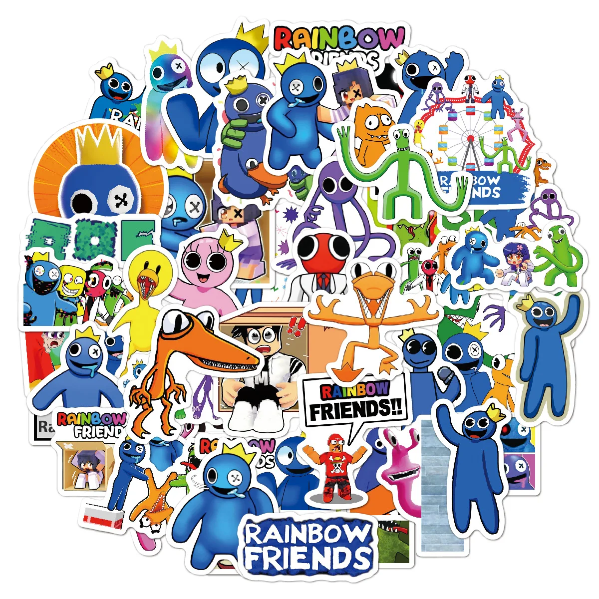 10/50/100Pcs Hot Game Rainbow Friends Stickers Funny Graffiti Decals For Laptop Luggage Fridge Guitar Stickers Kids Toy Gifts
10/50/100Pcs Hot Game Rainbow Friends Stickers Funny Graffiti Decals For Laptop Luggage Fridge Guitar Stickers Kids Toy Gifts