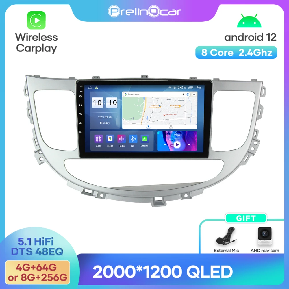 Android 12 DTS Sound For Hyundai Rohens Genesis 2008-2013 Year Navigation Multimedia Car Player Radio 2Din Stereo Bluetooth 48EQ
Android 12 DTS Sound For Hyundai Rohens Genesis 2008-2013 Year Navigation Multimedia Car Player Radio 2Din Stereo Bluetooth 48EQ