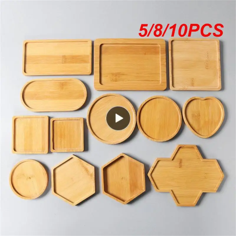 5/8/10PCS Wooden Non Slip Storage Tray Countertop Jewelry Storage Tray Square Soap Dispenser Tray Kitchen Accessories Log Color
5/8/10PCS Wooden Non Slip Storage Tray Countertop Jewelry Storage Tray Square Soap Dispenser Tray Kitchen Accessories Log Color