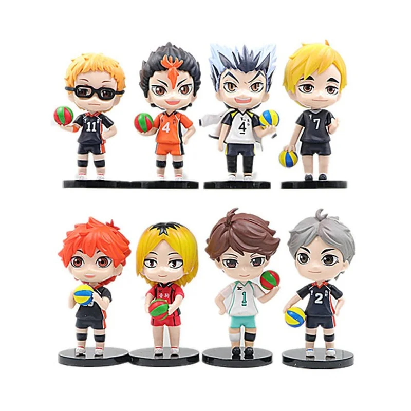 8 шт./компл. Аниме Haikyuu! Фигурка Kenma Kozume Shoyo Hinata фигурка Kotaru Bokuto Yu Nishinoya экшн-Фигурки ПВХ модели игрушки
8 шт./компл. Аниме Haikyuu! Фигурка Kenma Kozume Shoyo Hinata фигурка Kotaru Bokuto Yu Nishinoya экшн-Фигурки ПВХ модели игрушки