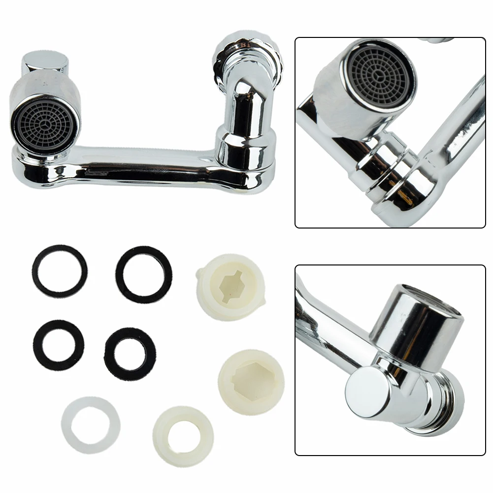Swivel Extension Faucet 1080° Rotation Extender Bathroom Kitchen Tap Connector Filter Nozzle Head Fits Most Faucets Dual Mode
Swivel Extension Faucet 1080° Rotation Extender Bathroom Kitchen Tap Connector Filter Nozzle Head Fits Most Faucets Dual Mode
