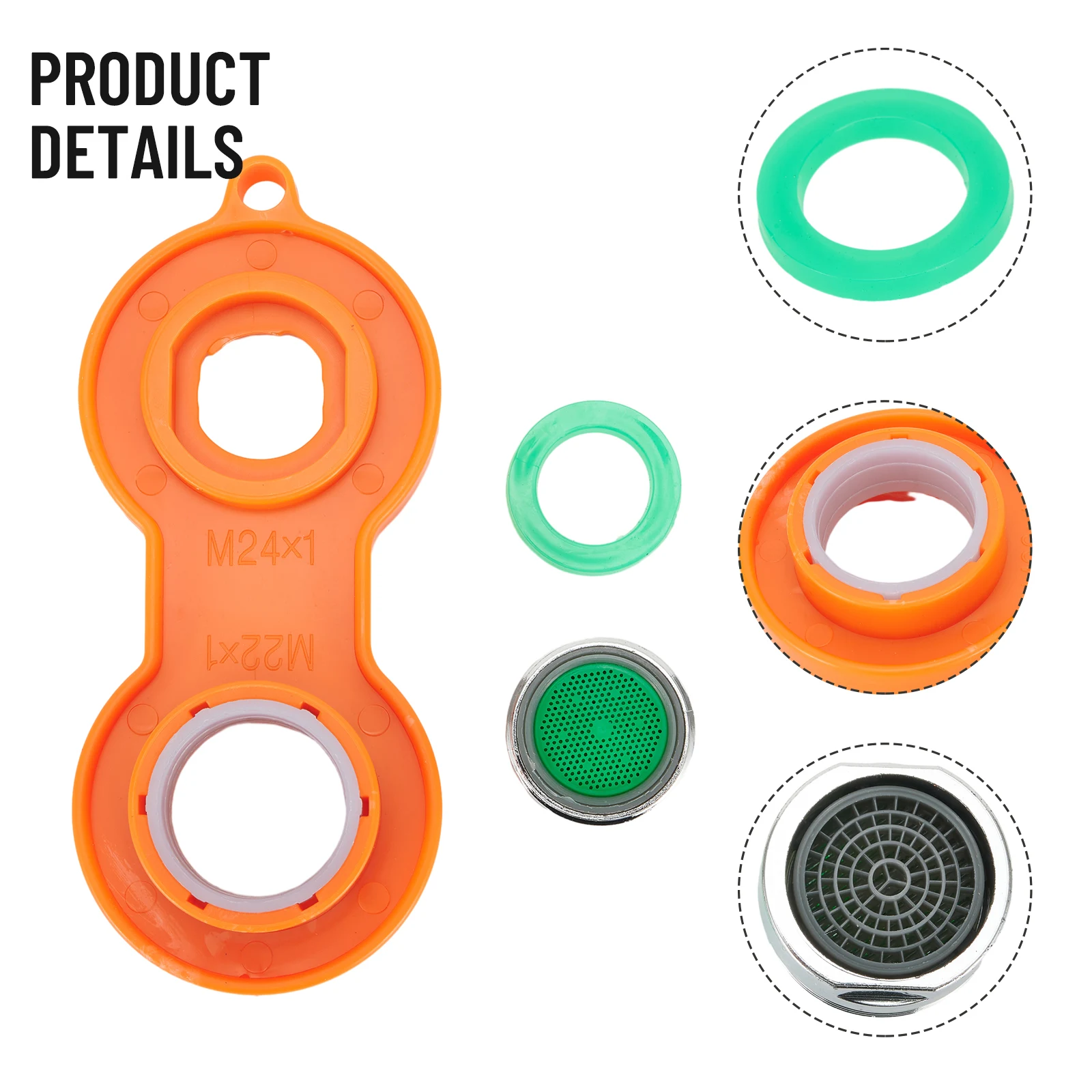 Bathtub Parts Faucet Aerator Faucet Nozzle 11pcs 24mm Outer Diameter ABS M24 External Thread For Internal Thread Of 24mm
Bathtub Parts Faucet Aerator Faucet Nozzle 11pcs 24mm Outer Diameter ABS M24 External Thread For Internal Thread Of 24mm