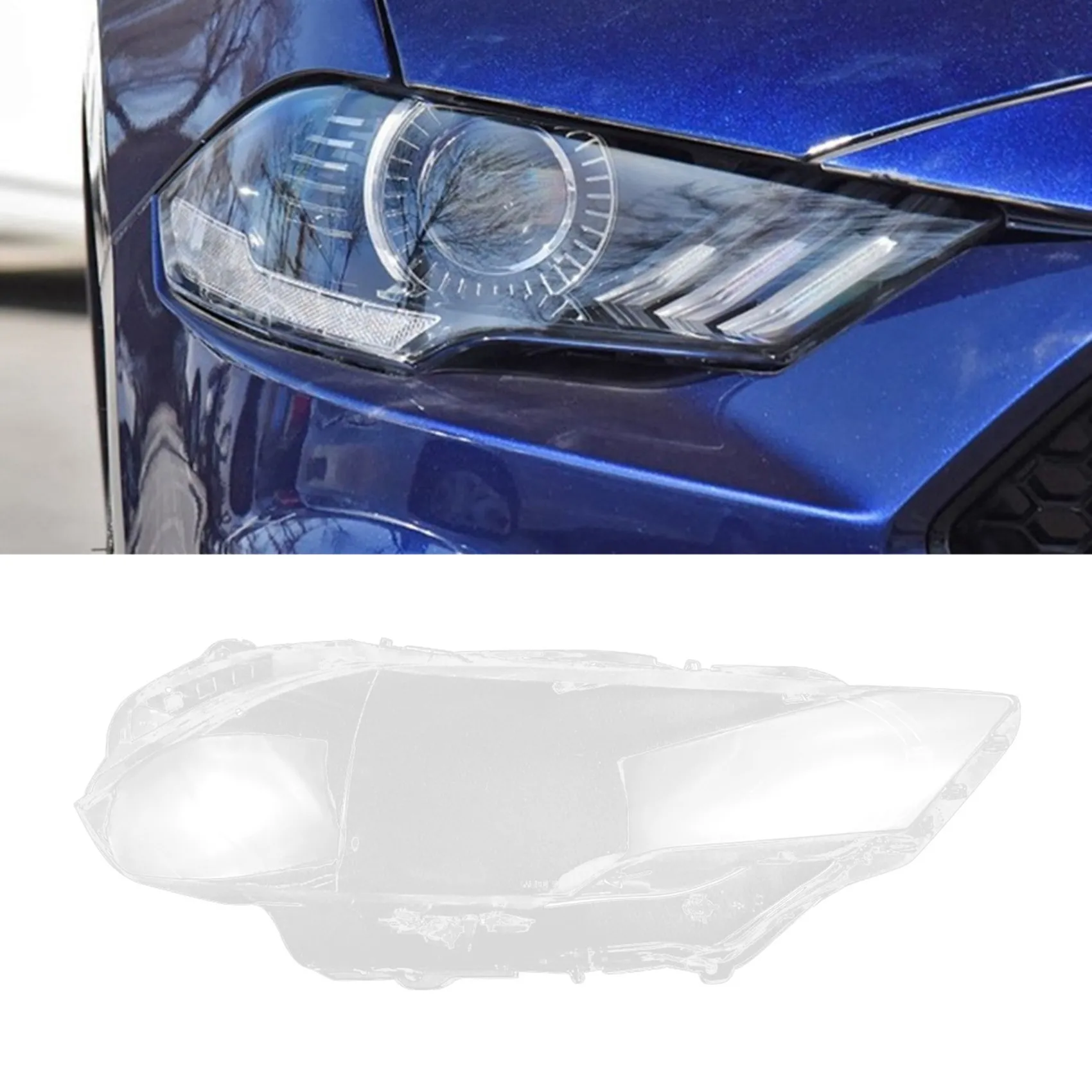 1PCS Car Headlight Lens Headlight Cover Shell Replacement for Ford Mustang 2018 2019 2020, Right Side
1PCS Car Headlight Lens Headlight Cover Shell Replacement for Ford Mustang 2018 2019 2020, Right Side