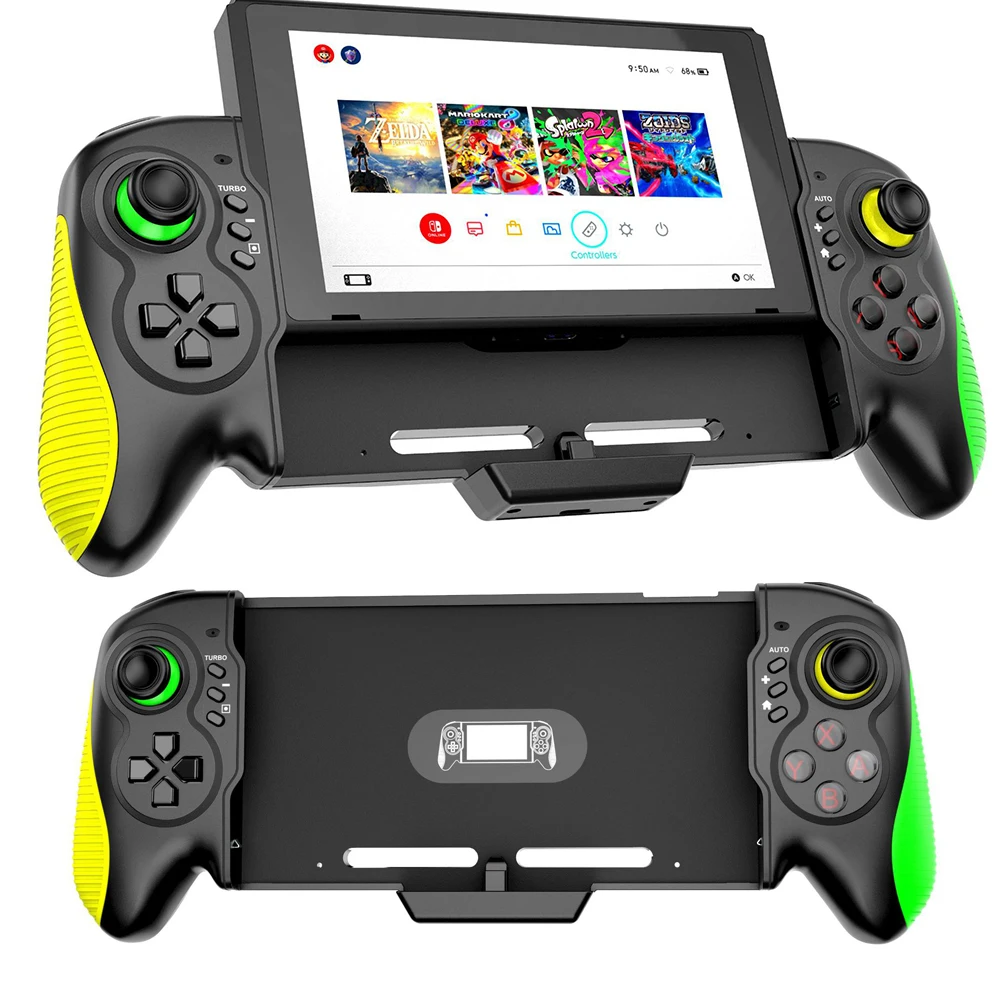 For Nintendo Switch Gamepad Controller Handheld Grip Double Motor Vibration Built-in 6-Axis Gyro Design Joycon Accessories
For Nintendo Switch Gamepad Controller Handheld Grip Double Motor Vibration Built-in 6-Axis Gyro Design Joycon Accessories